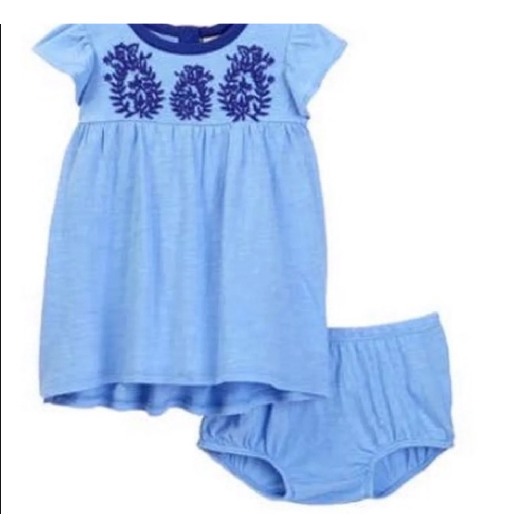 Tucker + Tate Dress with Bloomers Set 12M